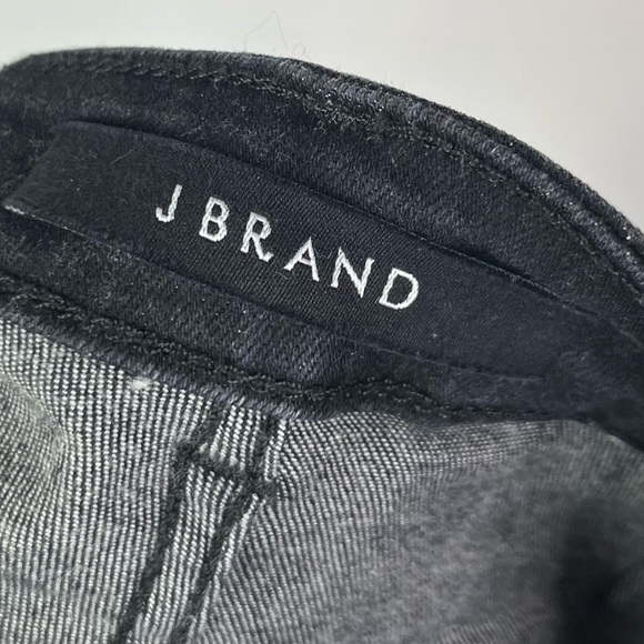 J Brand Leila Black Denim Mini Skirt 28 - Picture 5 of 6